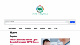 What World-today-news.com website looked like in 2021 (2 years ago)