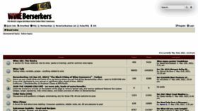 What Wineberserkers.com website looked like in 2021 (2 years ago)
