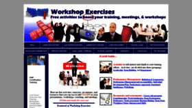 What Workshopexercises.com website looked like in 2021 (2 years ago)