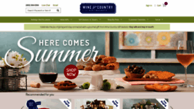 What Winecountrygiftbaskets.com website looked like in 2021 (2 years ago)