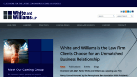 What Whiteandwilliams.com website looked like in 2021 (2 years ago)