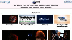 What Wxyz.com website looked like in 2021 (2 years ago)
