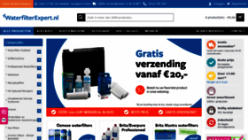 What Waterfilterexpert.nl website looked like in 2021 (2 years ago)