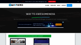 What Way2themes.com website looked like in 2021 (2 years ago)