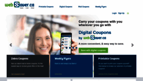 What Websaver.ca website looked like in 2021 (2 years ago)