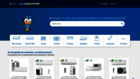 What Webarcondicionado.com.br website looked like in 2021 (2 years ago)