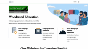 What Woodwardeducation.com website looked like in 2021 (2 years ago)