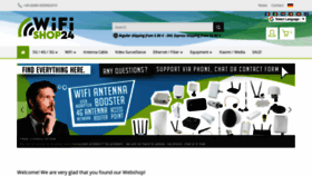 What Wifi-shop24.com website looked like in 2021 (2 years ago)