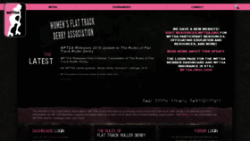 What Wftda.org website looked like in 2021 (2 years ago)