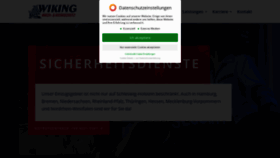 What Wiking-wachschutz.de website looked like in 2021 (2 years ago)