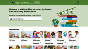 What Wikihow.mom website looked like in 2021 (2 years ago)