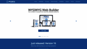 What Wysiwygwebbuilder.com website looked like in 2021 (2 years ago)