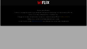 What Wiflix.net website looked like in 2021 (2 years ago)