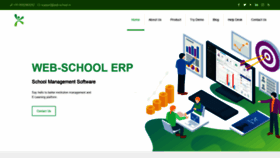 What Web-school.in website looked like in 2021 (2 years ago)