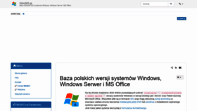 What Winiso.pl website looked like in 2021 (2 years ago)