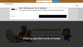 What Workersonboard.com website looked like in 2021 (2 years ago)