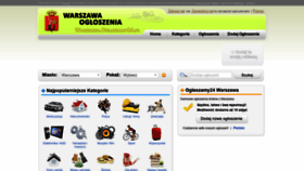 What Warszawa.oglaszamy24.pl website looked like in 2021 (2 years ago)