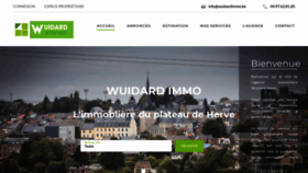 What Wuidardimmo.be website looked like in 2021 (2 years ago)
