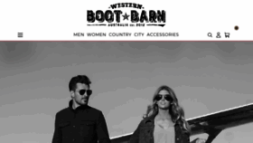 What Westernbootbarn.com.au website looked like in 2021 (2 years ago)