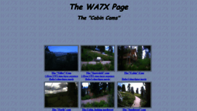 What Wa7x.com website looked like in 2021 (2 years ago)