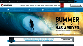 What Wetsuitcentre.co.uk website looked like in 2021 (2 years ago)