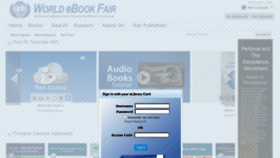 What Worldebookfair.com website looked like in 2021 (2 years ago)