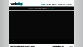 What Webdigi.co.uk website looked like in 2021 (4 years ago)