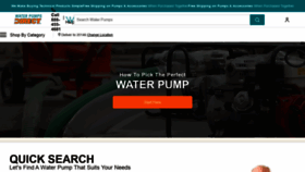 What Waterpumpsdirect.com website looked like in 2021 (2 years ago)