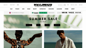 What Wolfandbadger.com website looked like in 2021 (2 years ago)