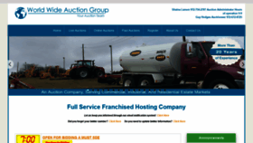 What Worldwideauctiongroup.com website looked like in 2021 (2 years ago)