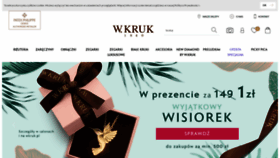 What Wkruk.pl website looked like in 2021 (2 years ago)