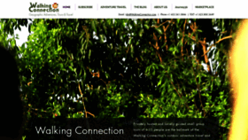 What Walkingconnection.com website looked like in 2021 (2 years ago)