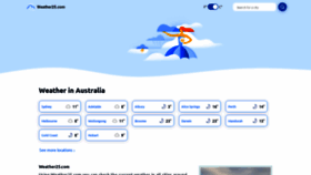 What Weather25.com website looked like in 2021 (2 years ago)