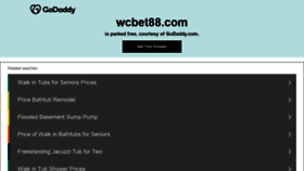 What Wcbet88.com website looked like in 2021 (2 years ago)