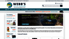 What Webbsonline.com website looked like in 2021 (2 years ago)