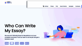 What Writemyessay4me.org website looked like in 2021 (2 years ago)