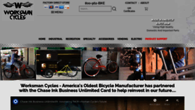 What Worksmancycles.com website looked like in 2021 (2 years ago)
