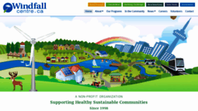 What Windfallcentre.ca website looked like in 2021 (2 years ago)
