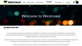 What Westcoast.co.uk website looked like in 2021 (2 years ago)