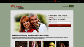 What Widoweddating.com website looked like in 2021 (2 years ago)
