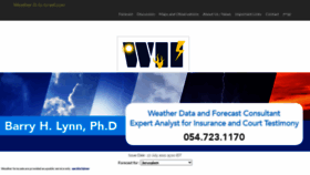 What Weather-it-is-israel.com website looked like in 2021 (2 years ago)