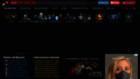 What Wowhead.fr website looked like in 2021 (2 years ago)