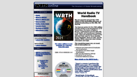 What Wrth.com website looked like in 2021 (2 years ago)