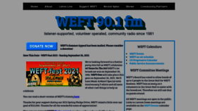What Weft.org website looked like in 2021 (3 years ago)