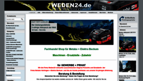 What Weden24.de website looked like in 2021 (3 years ago)