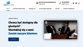 What Wideotlumacz.pl website looked like in 2021 (2 years ago)