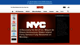 What Www1.nyc.gov website looked like in 2021 (2 years ago)