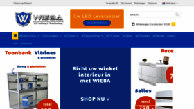 What Wieba.nl website looked like in 2021 (2 years ago)