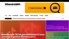 What Wizandroidmz.com website looked like in 2021 (2 years ago)