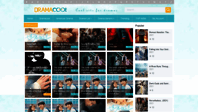 What Watchdramacool.co website looked like in 2021 (2 years ago)